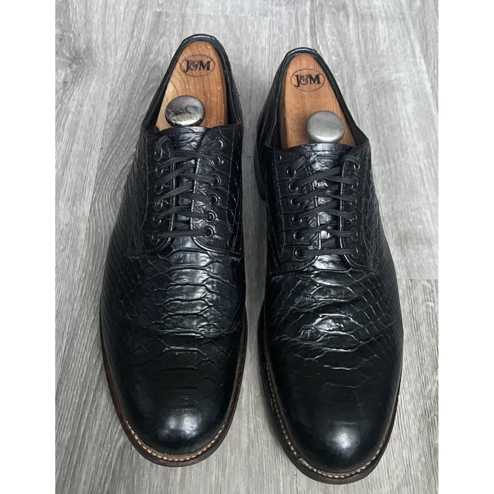 Stacy Adams Men's Madison Oxford Anaconda Print Shoes Size 9D - Picture 4 of 11